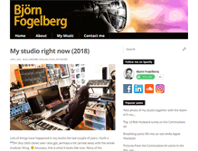 Tablet Screenshot of fogelberg.com